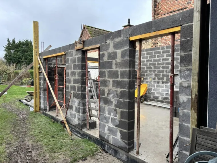 Réalisation d’extension de bâtiment à Roubaix, Roubaix, Scan Construction & Rénovation